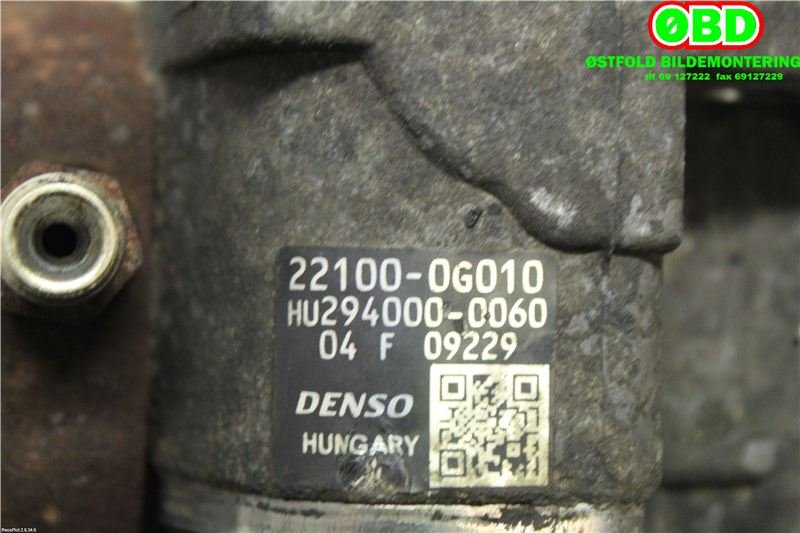 Dieselpumpe til Toyota Avensis 2003-2008 (Type II)  (TOYOTA|221000G010|)
