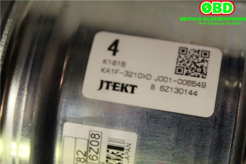 Rattaksel elektrisk servo til Mazda CX-5 2012-2017 (Type I)  (MAZDA|BHR132150C|)