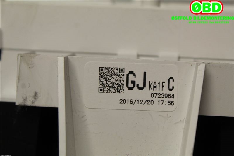 Instrumentpanel til Mazda CX-5 2012-2017 (Type I)  (MAZDA|KA1F55471C|)
