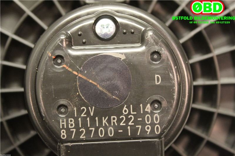 Varmeapparat motor til Mazda CX-5 2012-2017 (Type I)  (MAZDA|KD4561B10|8727001790|)