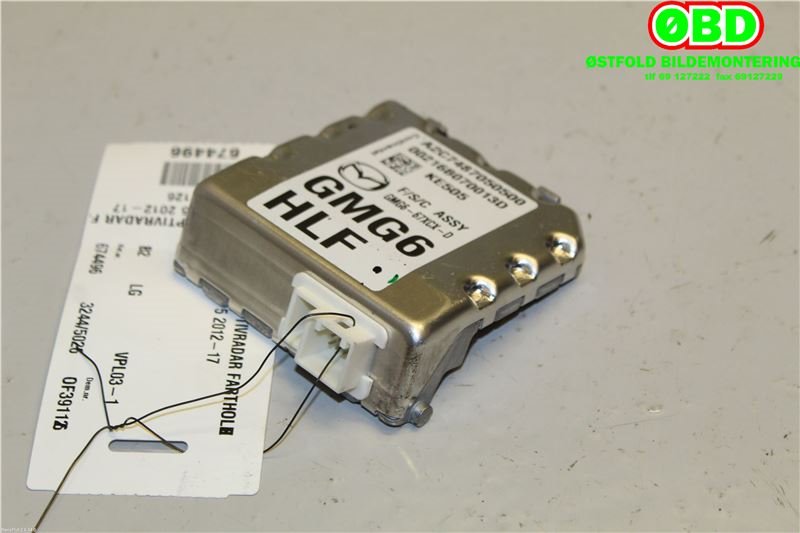 Sensor radar til Mazda CX-5 2012-2017 (Type I)  (MAZDA|GMG667XCXD|)
