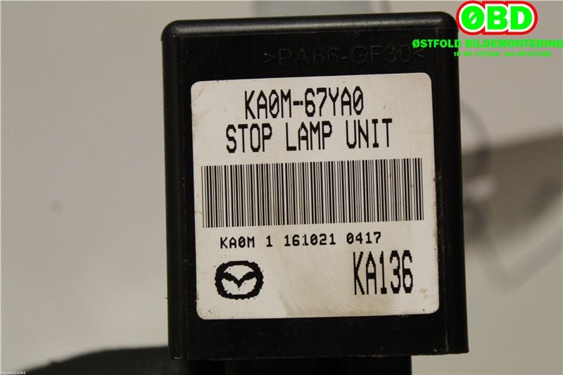 Sensor diverse til Mazda CX-5 2012-2017 (Type I)  (MAZDA|KA0M67YA0|)