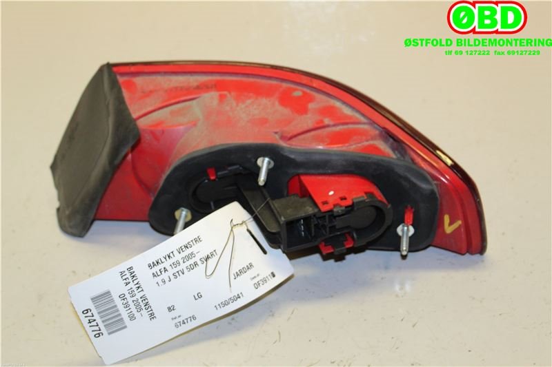 Baklykt venstre til Alfa Romeo 159 2005-2011 (ALFA ROMEO|50504821|)