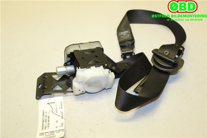Airbag beltestrammer til Saab 9-3 2003-2007 (Type II, Fase 1) (SAAB||12757692)