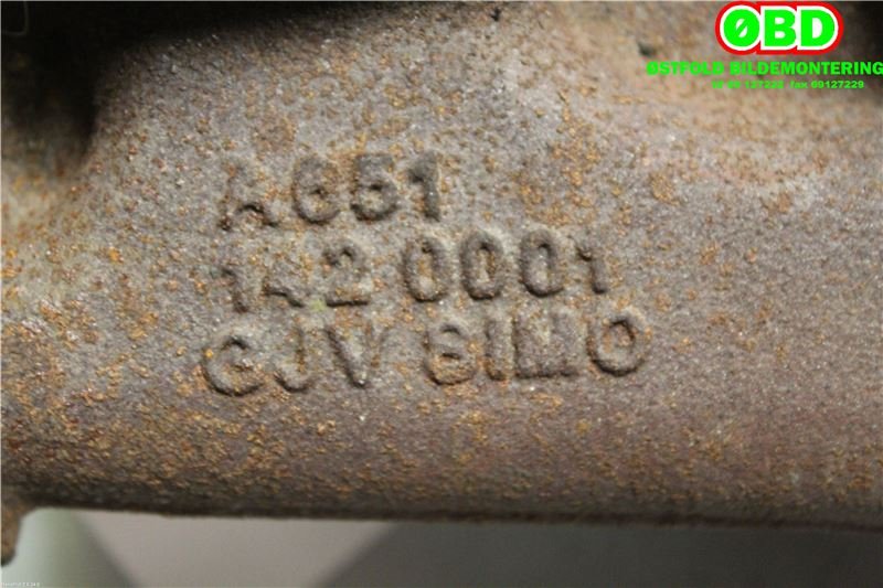 Manifold eksos til Mercedes E-Klasse 2013-2016 (Fase 2) (W212) (W212) (MERCEDES|A 651 140 09 09|)