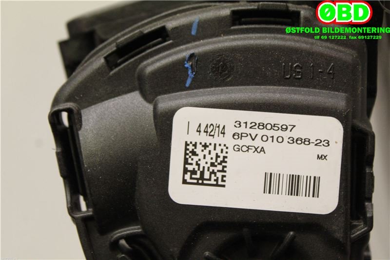Pedal gass til Volvo V40 2012-2019  (VOLVO|31280597|)