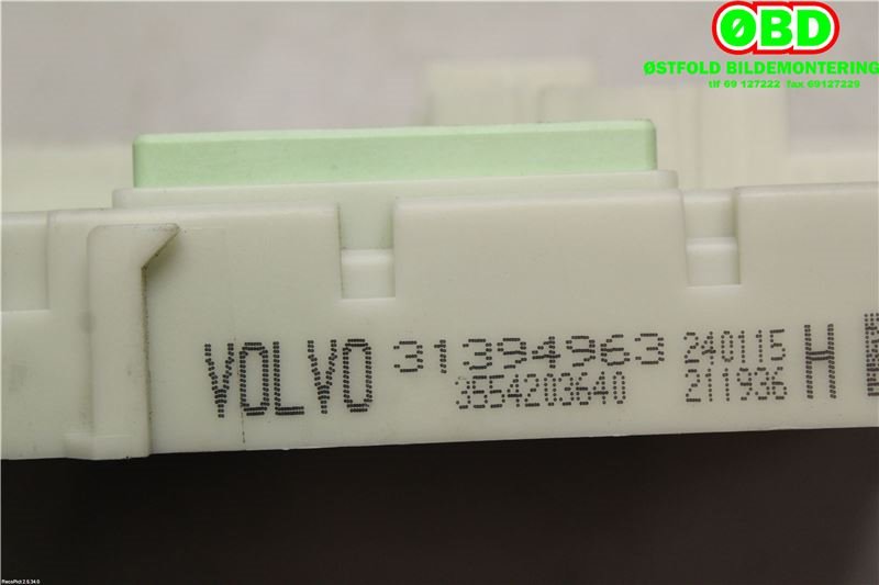 Sikringsboks til Volvo V40 2012-2019 (VOLVO|31394963|)