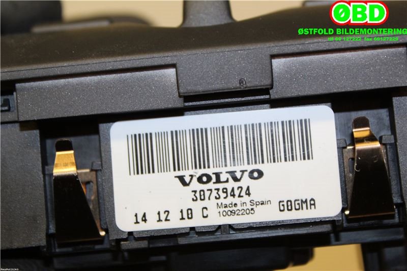 Bryter lys til Volvo V40 2012-2019  (VOLVO|31443831||30739424)