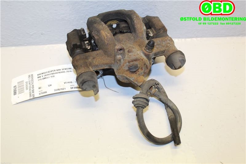 Bremsecaliper venstre bak til Mercedes Vito 2014-->> (W447) (W447) (MERCEDES|A 447 420 06 83|A 447 420 80 00|)