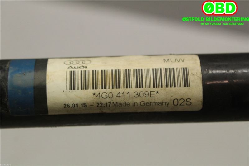 Stabilisatorstag foran til Audi A6 2014-2018 (Type IV, Fase 2) (C7) (C7) (AUDI|4G0 411 309 E||4G0411309E)