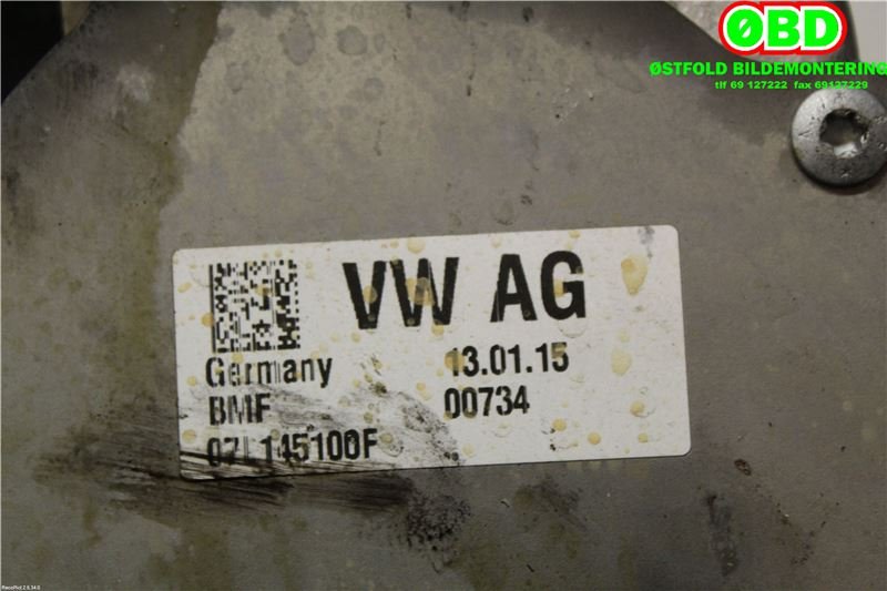 Vakuumpumpe til Audi A6 2014-2018 (Type IV, Fase 2) (C7) (C7) (AUDI|07L 145 100 F||07L145100F)