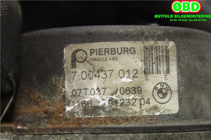 Vakuumpumpe til BMW 1-Serie 2004-2011 (E81/E82/E87/E88) (E81/E82/E87/E88) (BMW|11 66 7 791 232|)