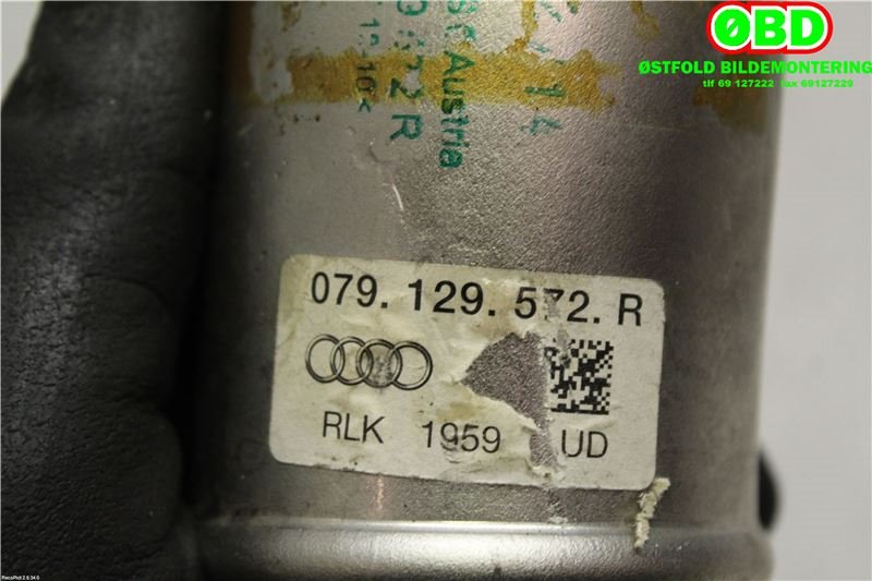 Turbo rør til Audi A6 2014-2018 (Type IV, Fase 2) (C7) (C7) (AUDI|079129572R|)