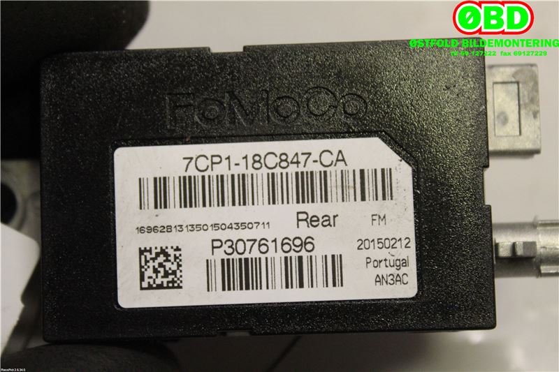 Antenne forsterker til Volvo V60/V60 CC 2013-2018 (Type I, Fase 2)  (VOLVO|30761696|)