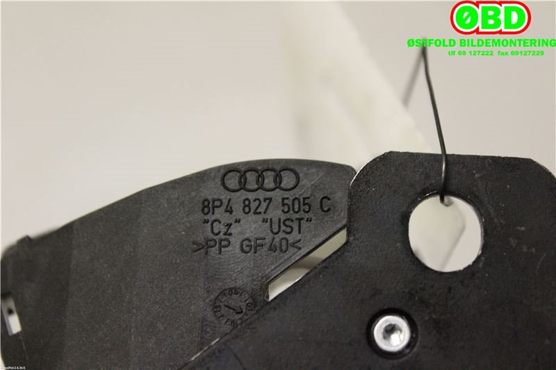 Baklukelås til Audi A6 2008-2011 (Type III, Fase 2) (C6) (C6) (AUDI|8P4 827 505 C|8P4 827 505 D|8P4827505C)