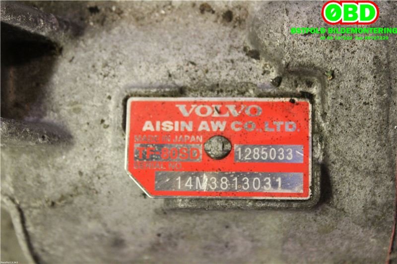 Girkasse automat til Volvo V60/V60 CC 2013-2018 (Type I, Fase 2)  (VOLVO|36050600||1285033)
