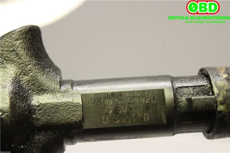 Dyse innsprøyting diesel til Toyota Verso 2002-2004 (COROLLA) (COROLLA) (TOYOTA|2367029025|2367029026|2367027020)