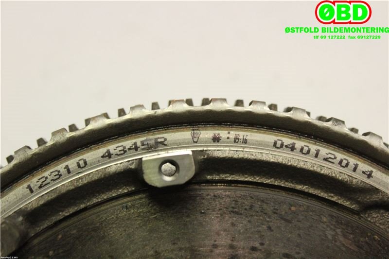 Svinghjul manuell til Nissan Qashqai 2014-2021 (Type II)  (NISSAN|1233100QAB|)