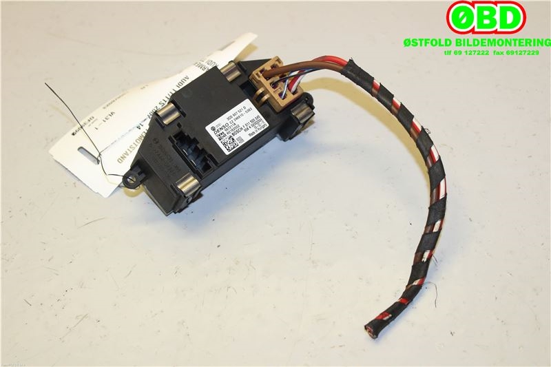 Varmeapparat motstand til Audi TT 2006-2014 (Type II)  (AUDI|3C0 907 521 G||3C0907521D)