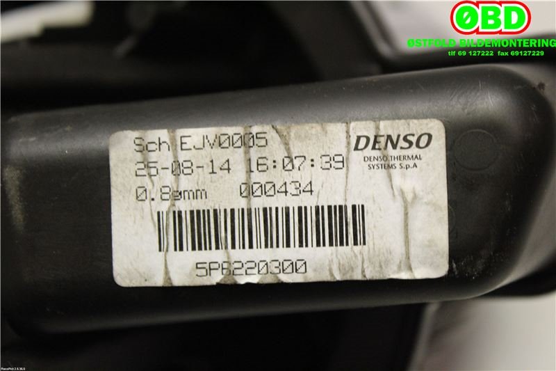 Varmeapparat motor til Fiat Panda 2013-->> (Type III)  (FIAT|77366916|77368879|)