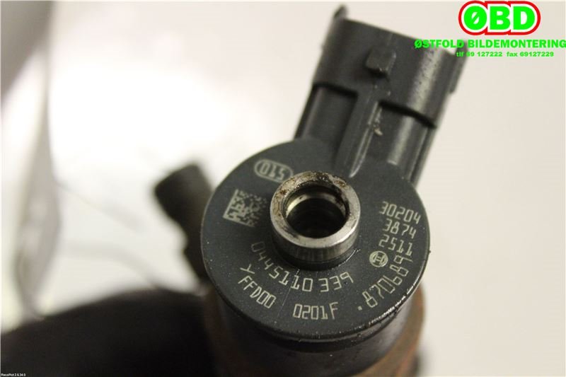 Dyse innsprøyting diesel til Peugeot 208 2012-2019 (Type I)  (PEUGEOT|1980EJ|0445110339|)