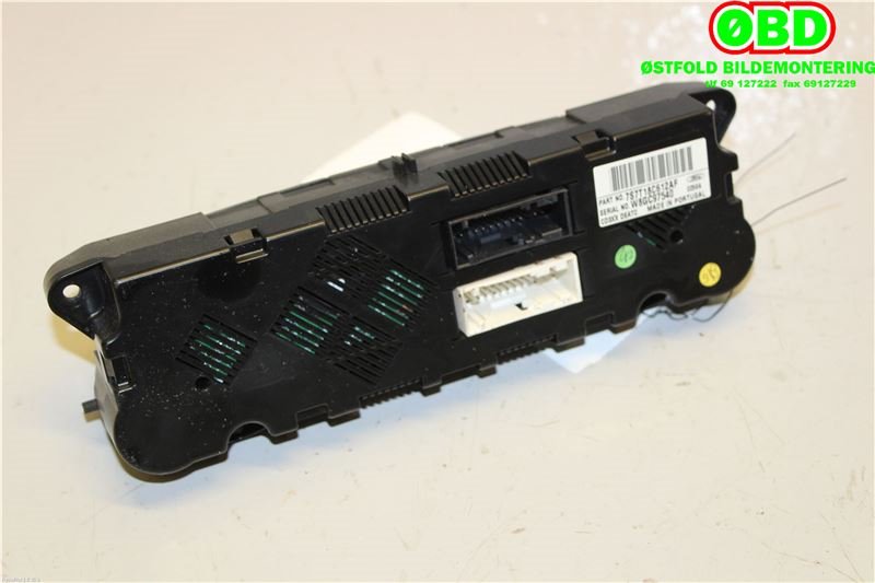 Varmeapparat betjening til Ford S-Max 2006-2010 (Type I, Fase 1)  (FORD|1676129||7S7T18C612AF)