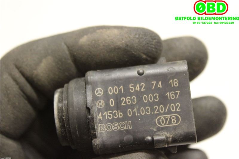 Parkeringssensor foran til Mercedes E-Klasse 2000-2002 (Fase 2) (W210) (W210) (MERCEDES|A 004 542 87 18||0015427418)