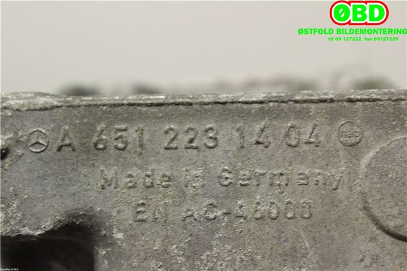 Motorfeste til Mercedes GLK 2008-2015 (X204) (X204) (MERCEDES|A 651 223 14 04||6512231404)