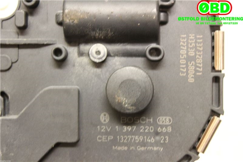 Viskermotor frontrute til Mercedes GLK 2008-2015 (X204) (X204) (MERCEDES||1397220668)