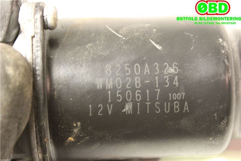 Viskermotor frontrute til Citroën C-Zero 2011-2020  (CITROEN|6405SE||8250A326)