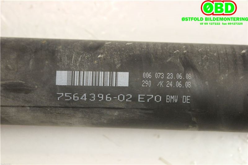 Mellomaksel til BMW X5 2007-2013 (E70) (E70) (BMW|26107564396||7564396-02)