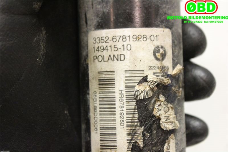 Støtdemper bak til BMW X5 2007-2013 (E70) (E70) (BMW|33 52 6 781 928||33526781928)