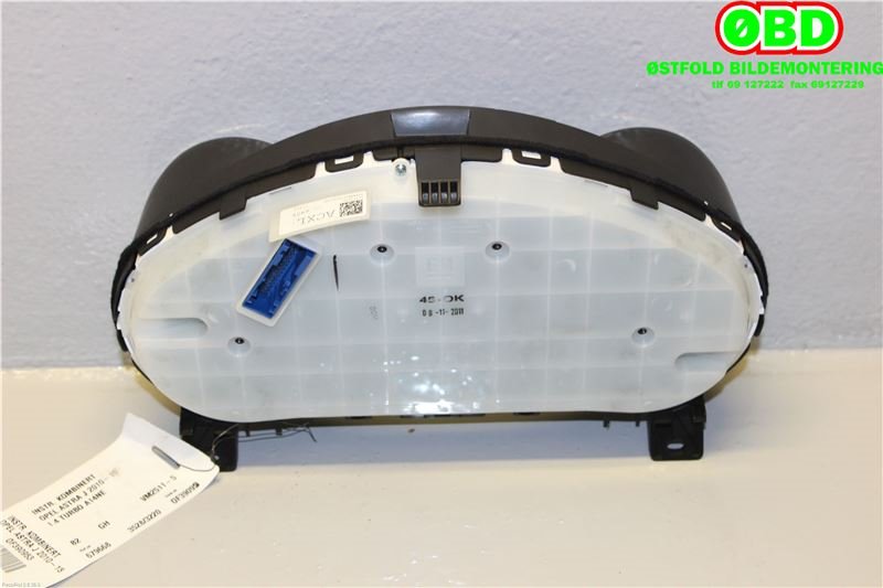 Instrumentpanel til Opel Astra J 2010-2015 (OPEL|13374958|1257193)
