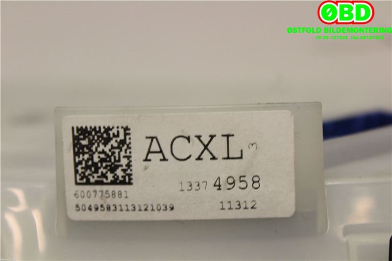 Instrumentpanel til Opel Astra J 2010-2015 (OPEL|13374958|1257193)