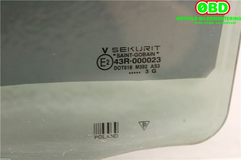 Siderute venstre bak til Porsche Cayenne 2002-2006 (Fase 1) (9PA) (9PA) (PORSCHE|955 542 611 04|955 542 611 11|)