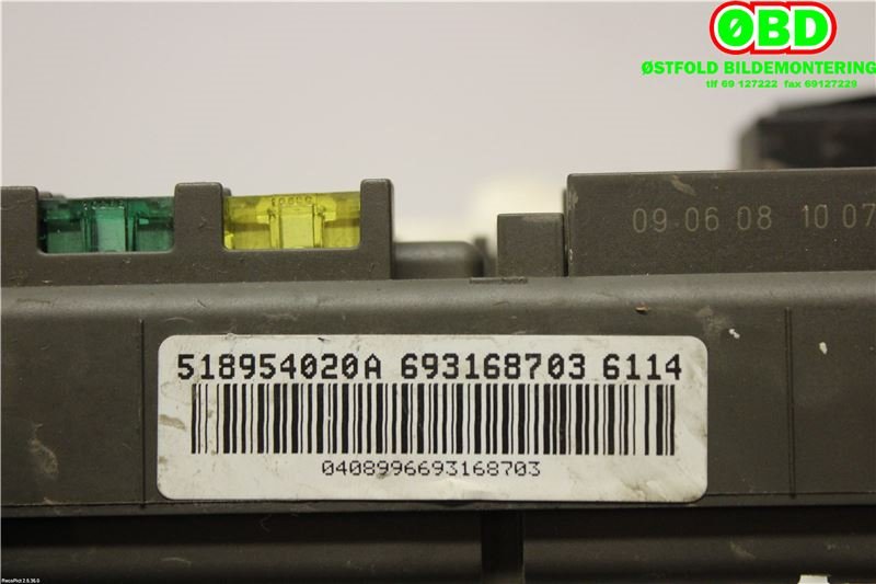 Sikringsboks til BMW X5 2007-2013 (E70) (E70) (BMW|61146931687|)