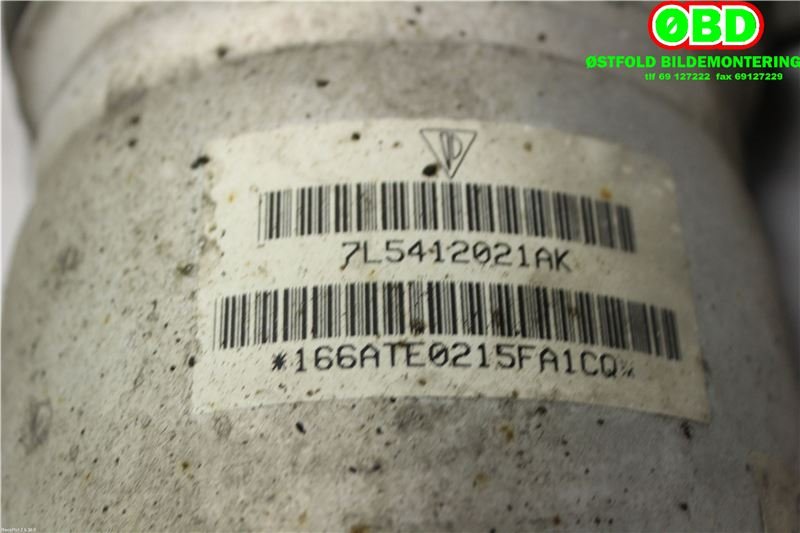 Fjær foran nivå luftpute/belg til Porsche Cayenne 2002-2006 (Fase 1) (9PA) (9PA) (PORSCHE|955 343 033 42|955 343 033 45|)