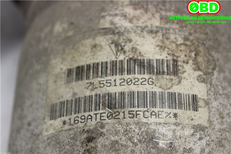 Fjær foran nivå luftpute/belg til Porsche Cayenne 2002-2006 (Fase 1) (9PA) (9PA) (PORSCHE|955 333 034 42|955 333 034 44|)