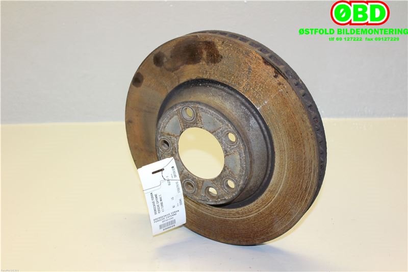 Bremseskive foran til Porsche Cayenne 2002-2006 (Fase 1) (9PA) (9PA) (PORSCHE|955 351 401 50|955 351 401 51|)