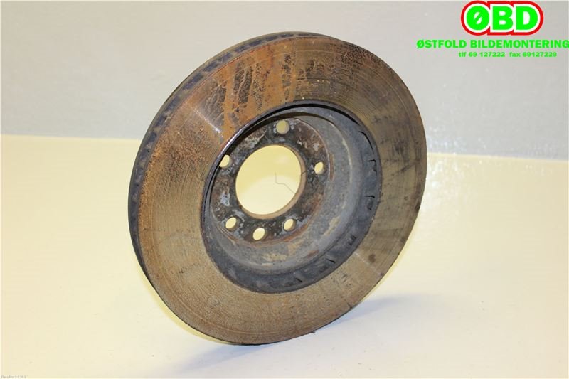 Bremseskive foran til Porsche Cayenne 2002-2006 (Fase 1) (9PA) (9PA) (PORSCHE|955 351 401 50|955 351 401 51|)