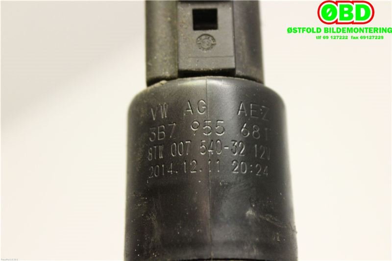 Spylerpumpe til Porsche Cayenne 2002-2006 (Fase 1) (9PA) (9PA) (PORSCHE|955 624 502 00||3B7955681)
