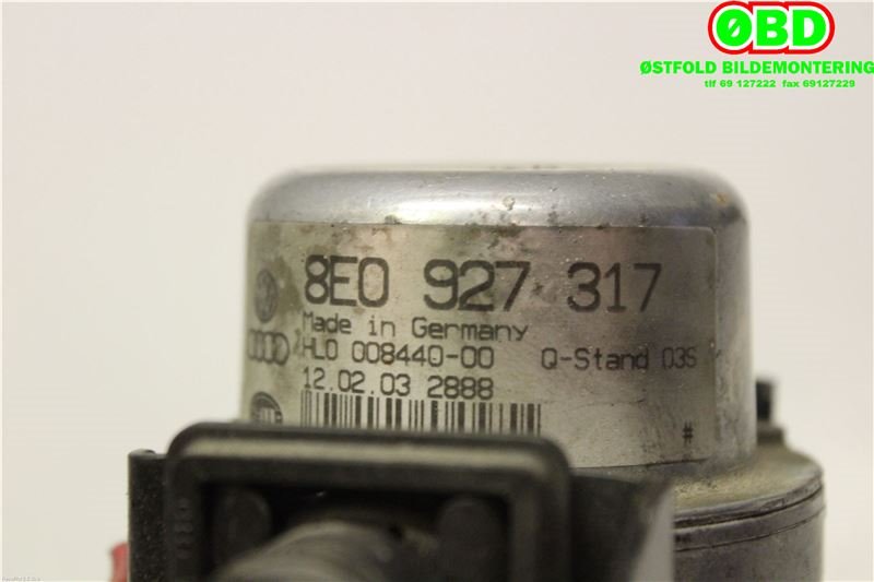 Vakuumpumpe til Porsche Cayenne 2002-2006 (Fase 1) (9PA) (9PA) (PORSCHE|955 355 617 00|955 355 617 02|8E0927317)