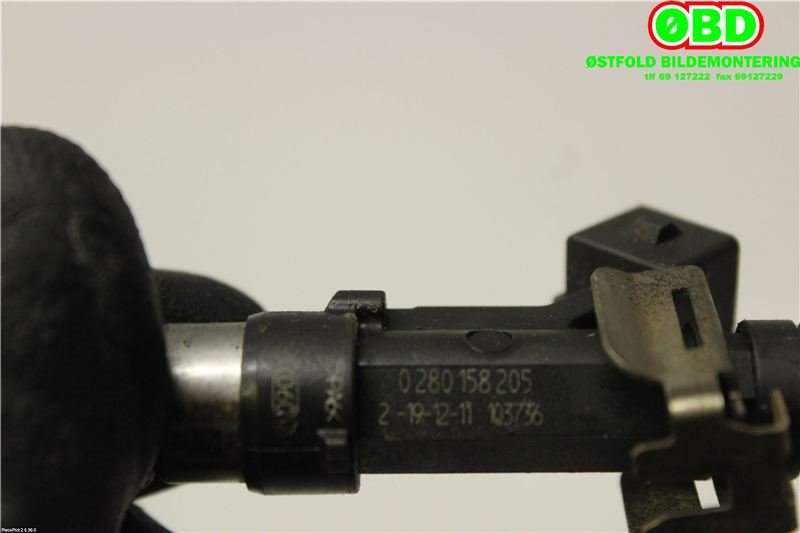 Dyse innsprøyting bensin til Opel Astra J 2010-2015  (OPEL|55565970|821000|0280158205)