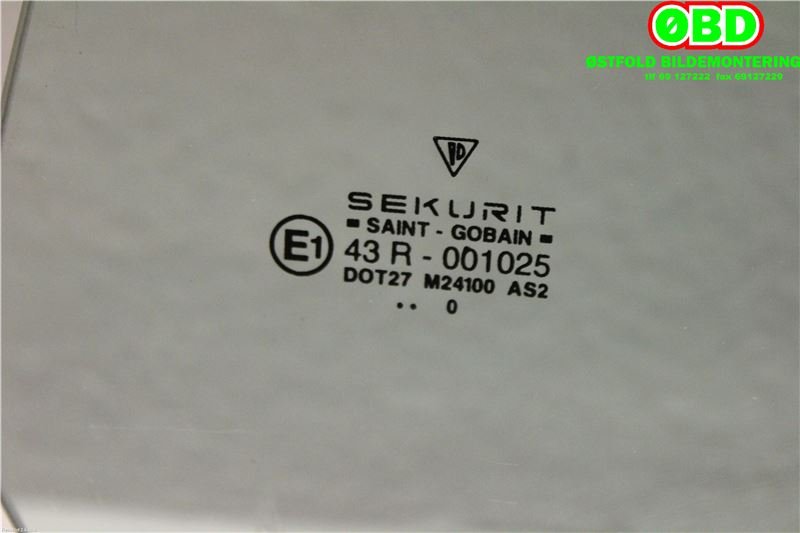 Siderute høyre foran til Porsche Boxster 1997-2004 (986) (986) (PORSCHE|986 542 512 00|)