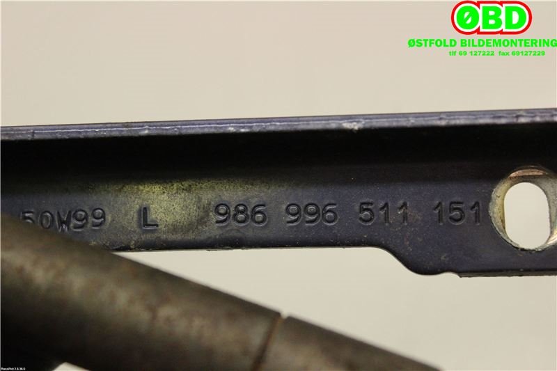Panserhengsler til Porsche Boxster 1997-2004 (986) (986) (PORSCHE|996 511 151 01|)