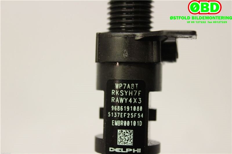 Dyse innsprøyting diesel til Peugeot 508 2011-2014 (Type I, Fase 1) (PEUGEOT|1980L3||9686191080)