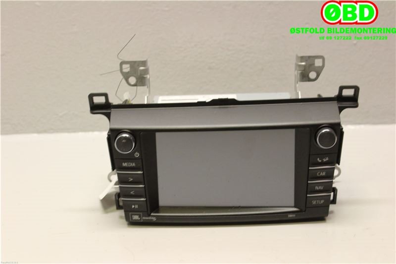 Bilstereo navigasjon til Toyota RAV4 2016-2019 (Type IV, Fase 2) (TOYOTA|8614042350|)