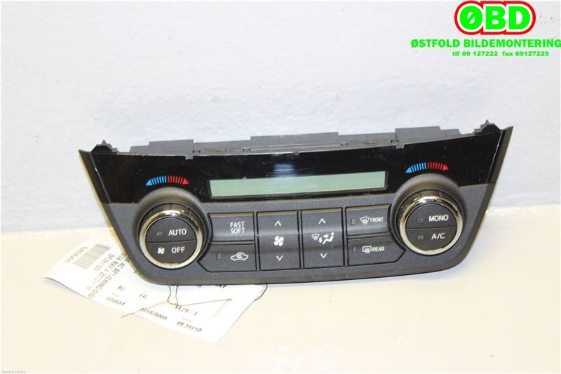 Varmeapparat betjening til Toyota RAV4 2016-2019 (Type IV, Fase 2) (TOYOTA|5590042450|)