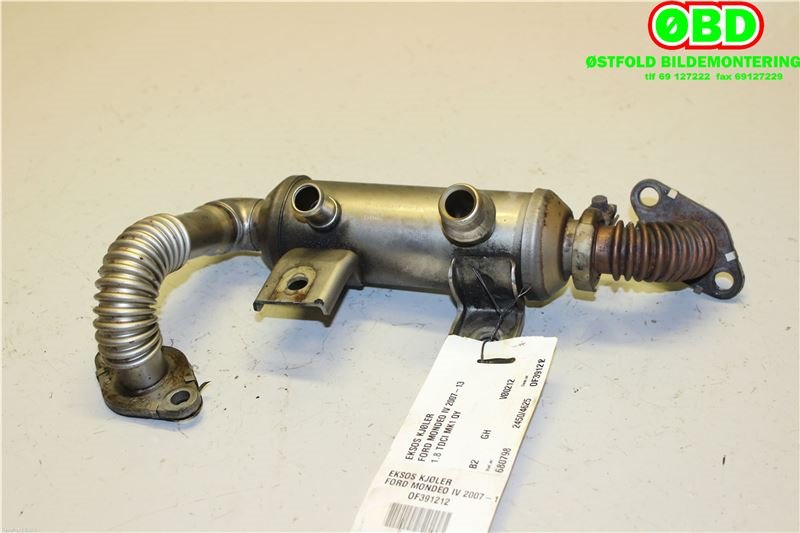 EGR-kjøler til Ford Mondeo 2007-2010 (Type IV, Fase 1) (FORD|1700018|)