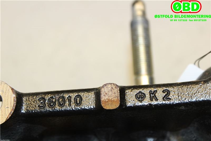 Motorfeste til Toyota RAV4 2016-2019 (Type IV, Fase 2)  (TOYOTA|1231536010|)